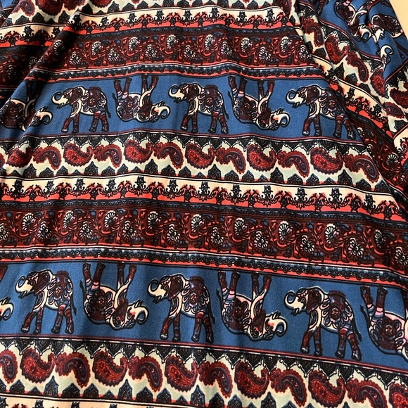 WOMENS XS ESSENTIAL MIDI DRESS PACHYDERM PRINCESS AGNES & DORA NWT - Picture 3 of 6